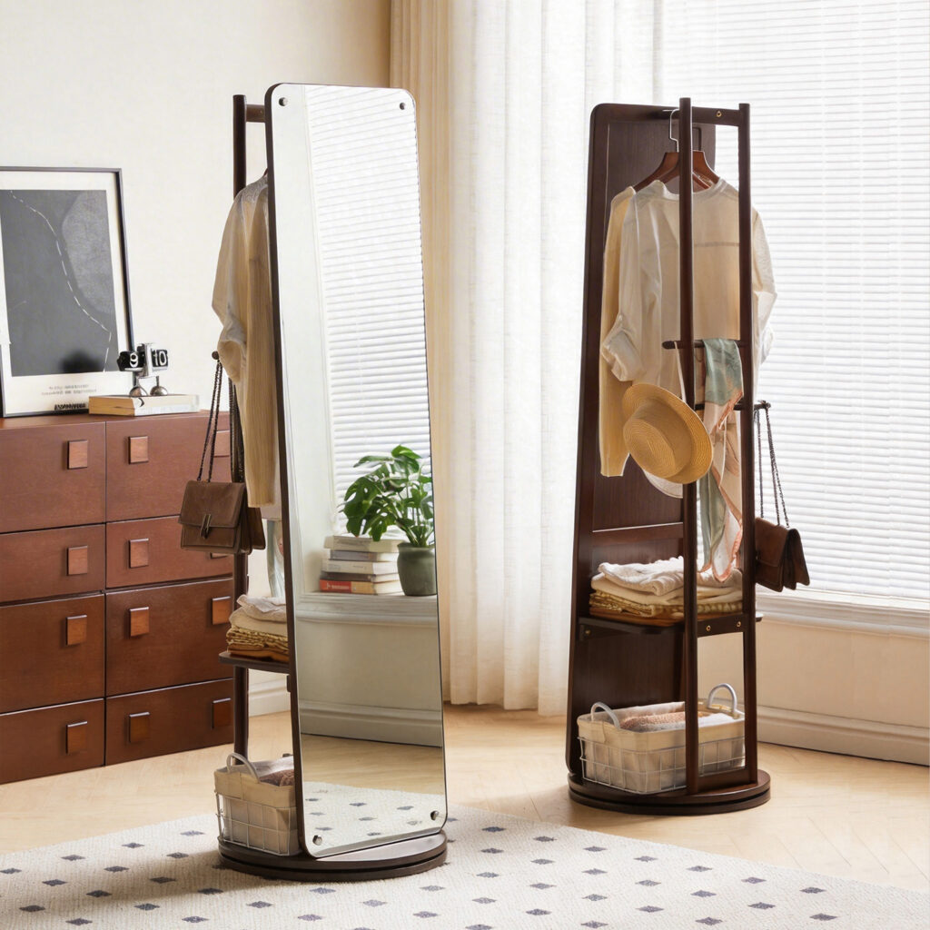 Solid Wood Full Length Mirror
