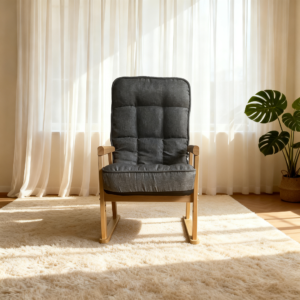 Modern adjustable lounge chair, with adjustable seat height and three-level lumbar angle adjustment, suitable